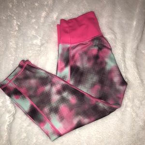 Colorful Adidas crop leggings